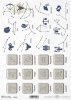 Decoupage Papierzeichen des Tierkreises*декупаж бумажные знаки зодиака*signos de papel decoupage del zodíaco